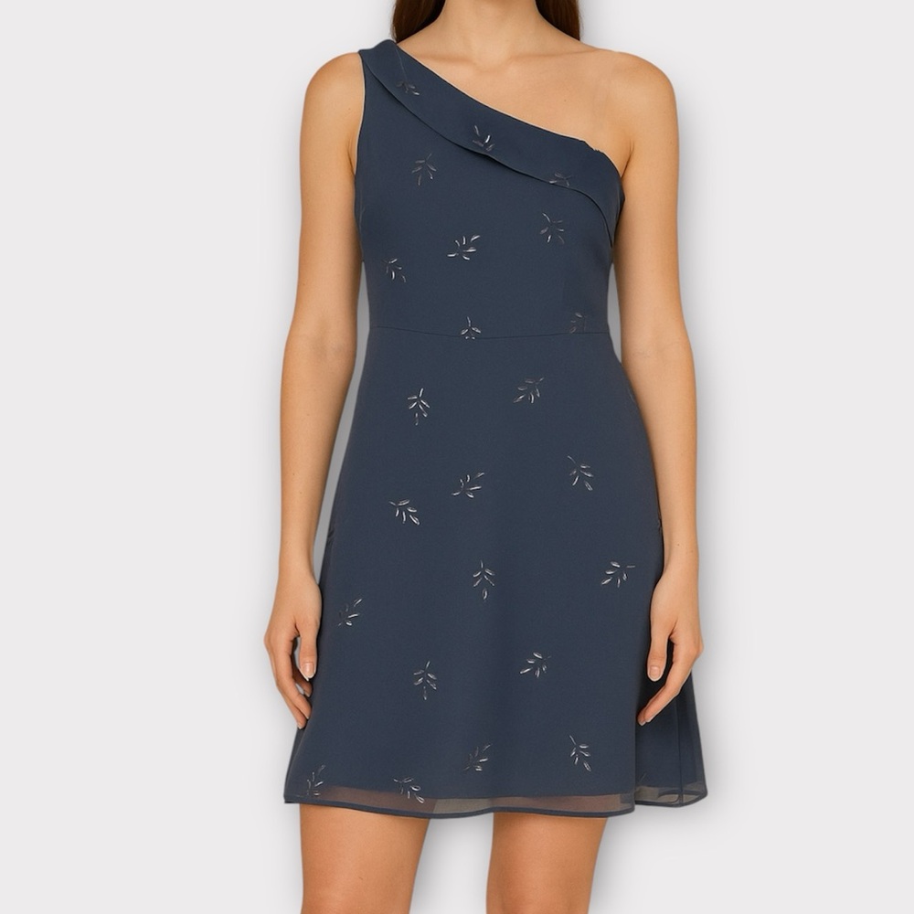 Emporio Armani Women’s Dress Small Mini Floral Designer Quiet Luxury Feminine